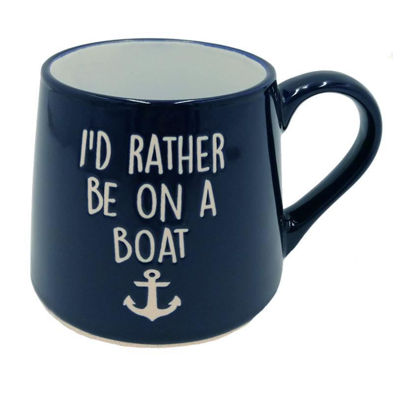 I'd Rather Be on a Boat- Mug