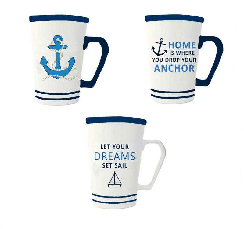 Nautical Theme Mug -Assorted