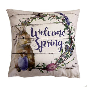 Welcome Spring Cushion