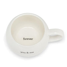 Load image into Gallery viewer, White Ball Mug- You &amp; Me
