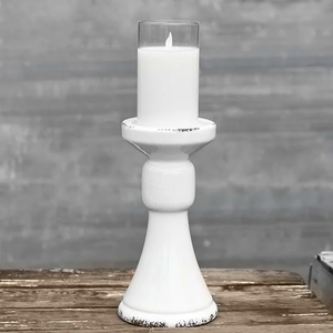 Candle Holder - Ceramic 9"