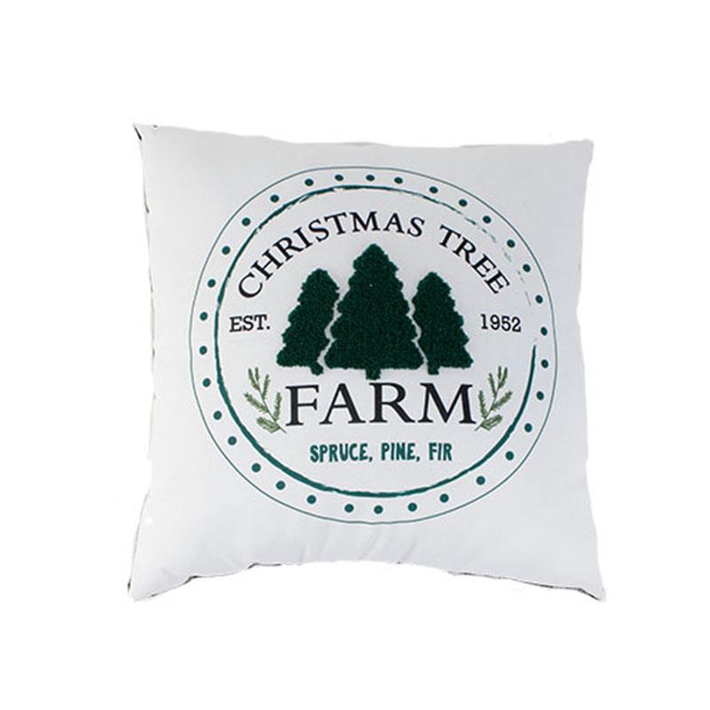Christmas  Tree Farm Cushion
