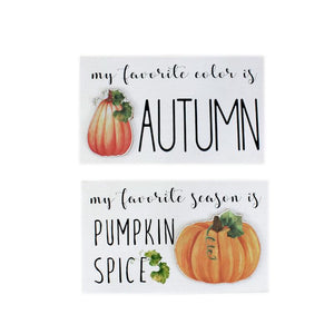 My Favorite Fall Box Sign (2 designs)