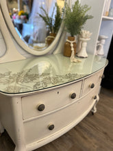 Load image into Gallery viewer, Antique Dresser w/Oval Mirror
